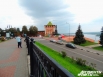 Сейчас Георгиевской башни теперь стоит памятнику Чкалову.