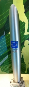 Факел афинской Олимпиады 2004 года.
