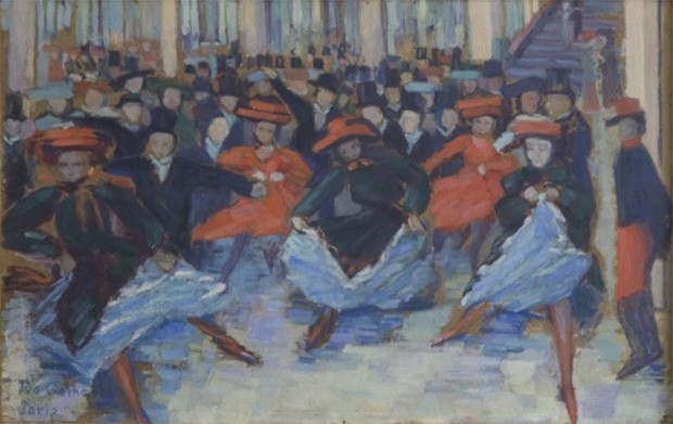 Картина Иды Герхарди «Танцы», 1904 год.