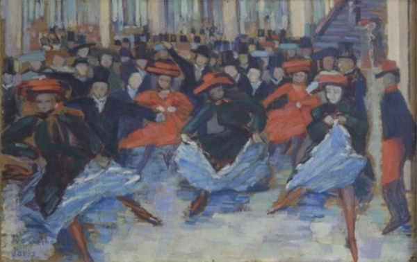 Картина Иды Герхарди «Танцы», 1904 год. 