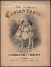 Афиша Паоло Гьорци для выступления мадемуазель Морлаччи и Баретта в США, 1868 год.
