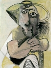 После войны Пабло Пикассо вместе с Франсуазой Жило и двумя детьми переехал на юг Франции, но в 1953 году пара разошлась. Позже художник познакомился Жаклин Рок, вдохновившей Пикассо ещё на несколько работ, которые, впрочем, уже не обладали прежним масштаб