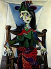 Замыкает пятёрку самых дорогих картин, проданных на открытых аукционах, ещё одна работа Пабло Пикассо – портрет французской художницы и фотографа Доры Маар, написанный испанским мастером в 1941 году. В мае 2006 года она была куплена Борисом Иванишвили, за