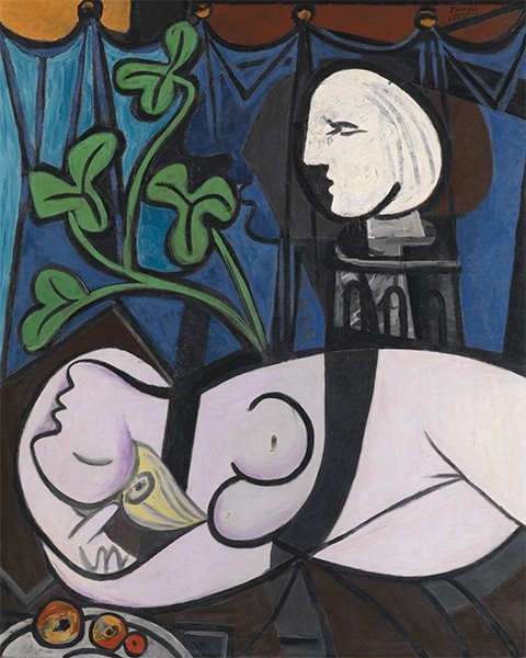 На третьем месте находится картина из серии сюрреалистических работ Пабло Пикассо 1932 года. Художник написал эту картину в Буажелу, изобразив на ней свою новую подругу Мари-Терез Вальтер. В мае 2010 года на аукционе Christie’s в Нью-Йорке она была куплен