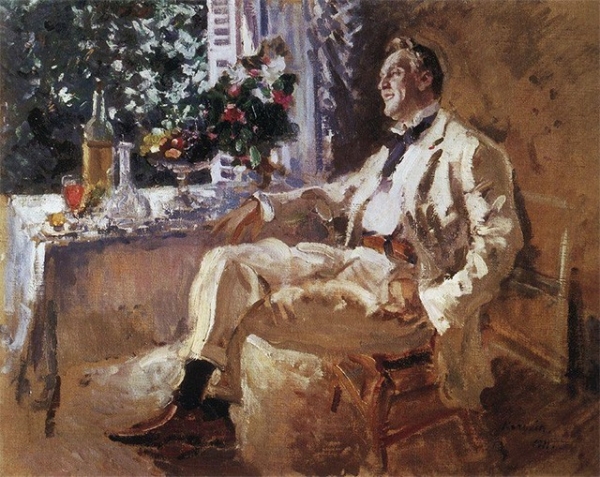 К началу XX века Константин Коровин становится авторитетным художником, его репутация подкреплена работой с крупнейшими театрами мира. В этот период он преподаёт в МУЖВЗ, где учился в юности.