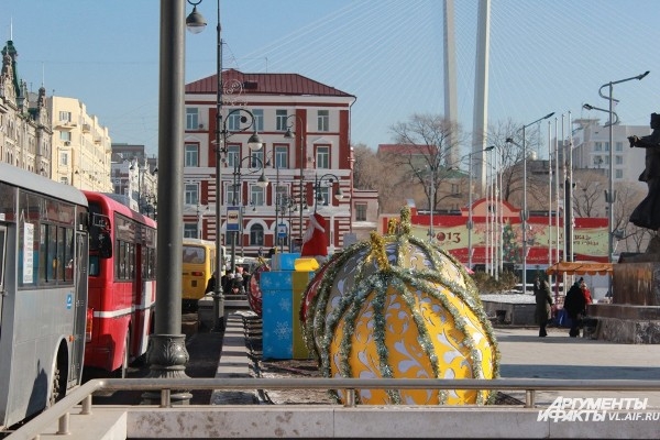 Центральная площадь Владивостока