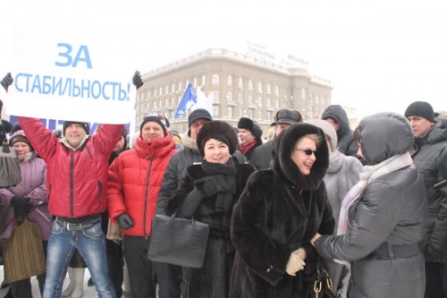 Среди пришедших были депутаты Волгоградской областной думы