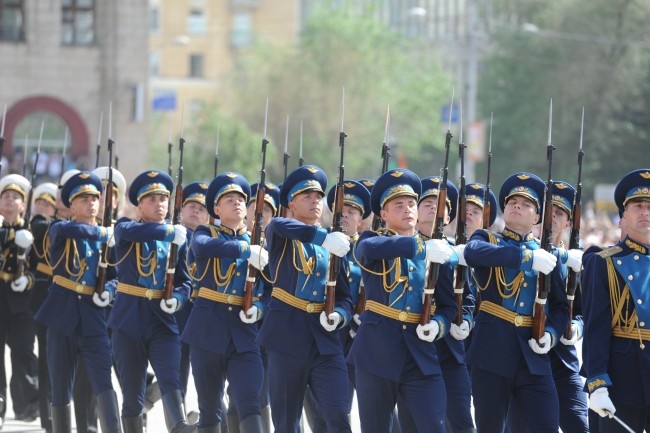Военный парад в Волгограде
