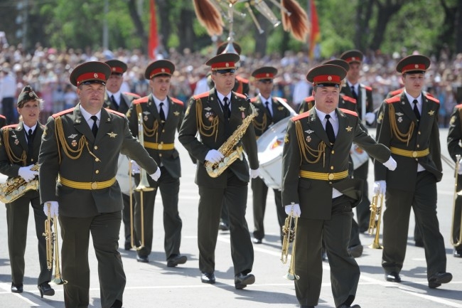 Военный парад в Волгограде