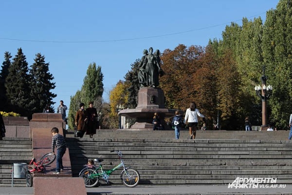 Вспоминаем осенний Волгоград