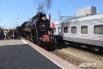 В Волгограде побывал ретро-поезд