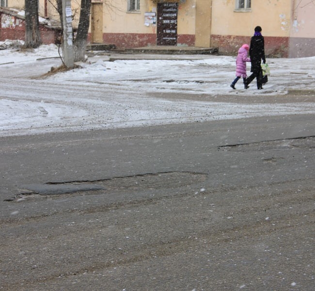 ул. Академическая, ост. п. Энергетиков (участок, отремонтированный в прошлом году