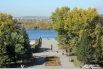 Вид на памятник Белобородову