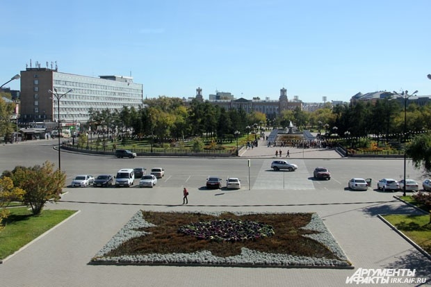 Вид на сквер Кирова