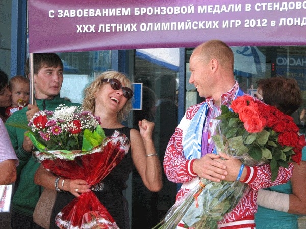 Василий Мосин и Светлана Дёмина.
