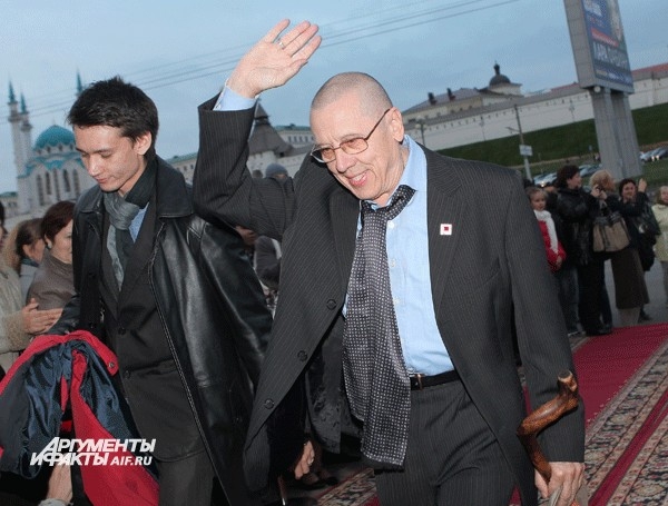 Гость фестиваля, актер Валерий Золотухин.