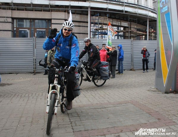 Спортсмены стартовали в 12.30 по московскому времени
