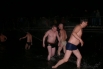 Крещенские купания в бухте в районе Сероглазки. 19/01/2012 Температура воздуха: -2