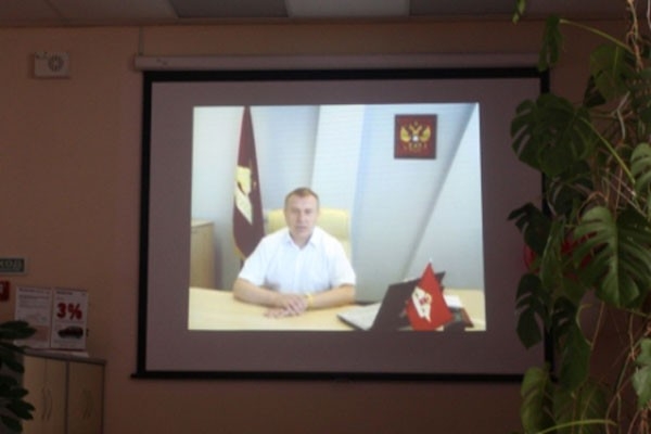 Поздравление старшего вице-президента компании РОСГОССТРАХ Владимира НЕЧЕПЫ. В своём видеообращении из Москвы поблагодарил коллег на Камчатке за отличную работу и пожелал дальнейших успехов