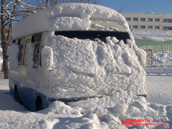 В снежном плену