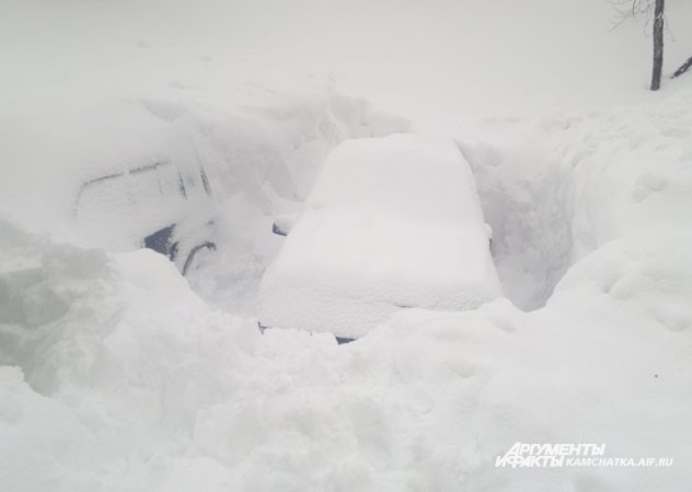 Снежный гараж