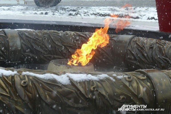 Вечный огонь на Камчатке горит только один день в году…