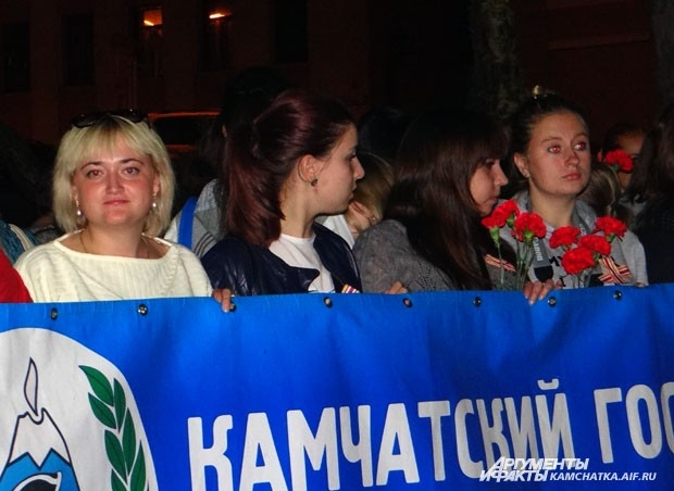 Большинство участников митинга — студенты
