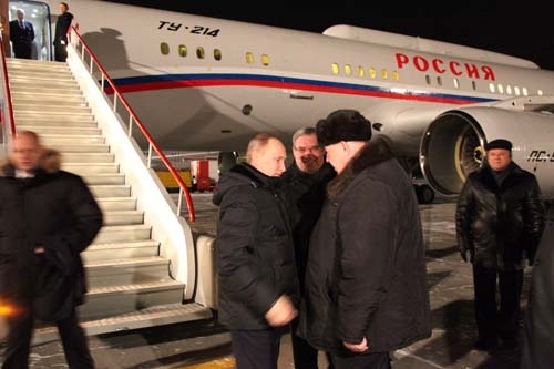 Премьер-министр России Владимир Путин на Кузбасской земле.