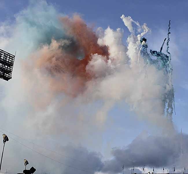 Цвета фейерверка знакомы всем россиянам