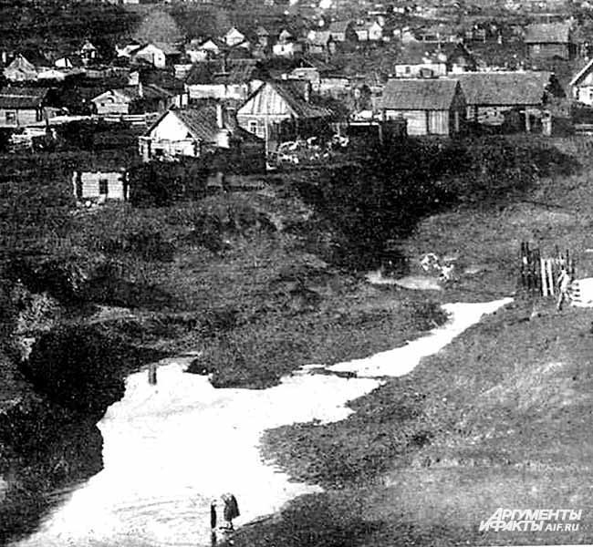 Из архива Прокопьевского рудника. Поселок Голубевка. 1929 год