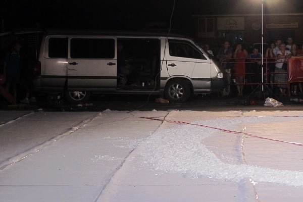 В Краснодаре среди лета снимали новогоднюю комедию