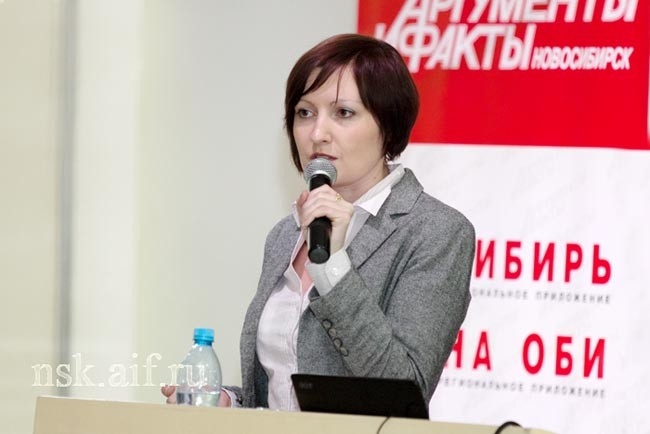Главный редактор Аиф на Оби Наталья Агафонова