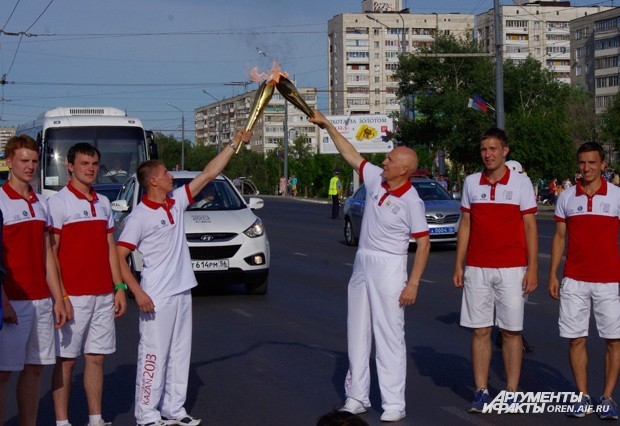 Не остался в стороне и министр спорта Оренбуржья