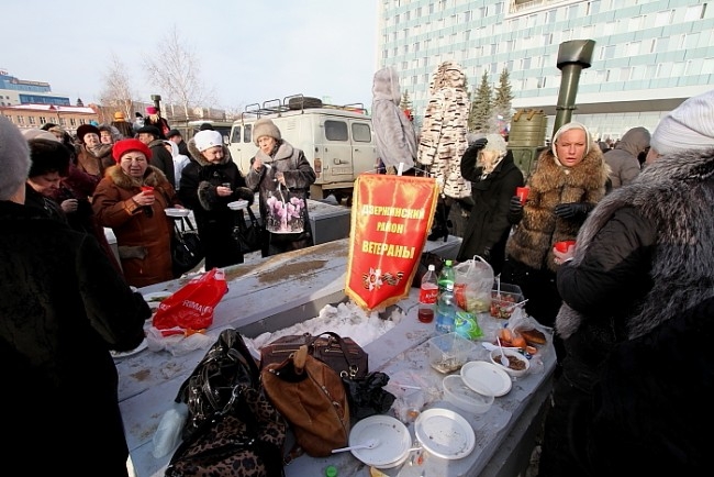 Митинг сторонников Путина
