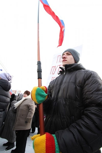 Митинг сторонников Путина