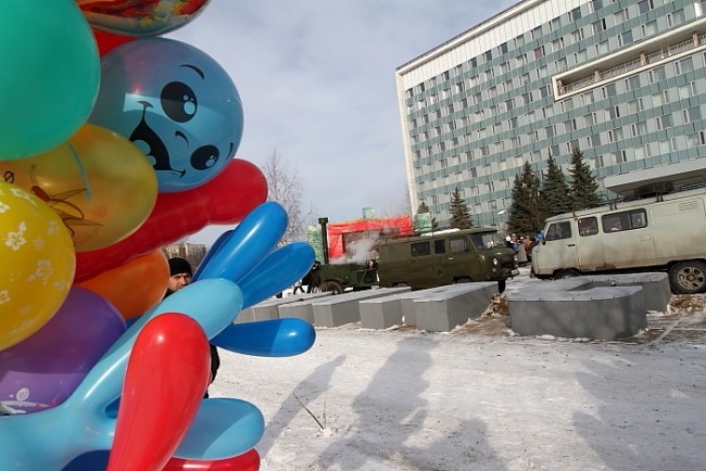 Митинг сторонников Путина