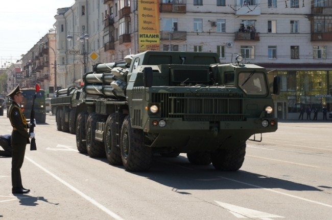 Колонна военной техники