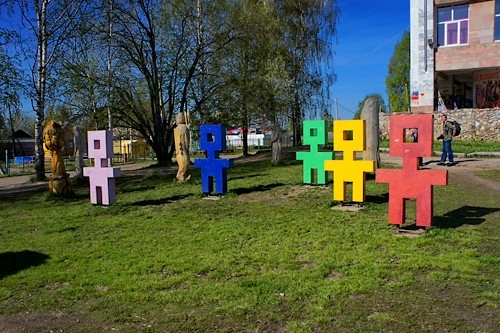 Цветные человечки