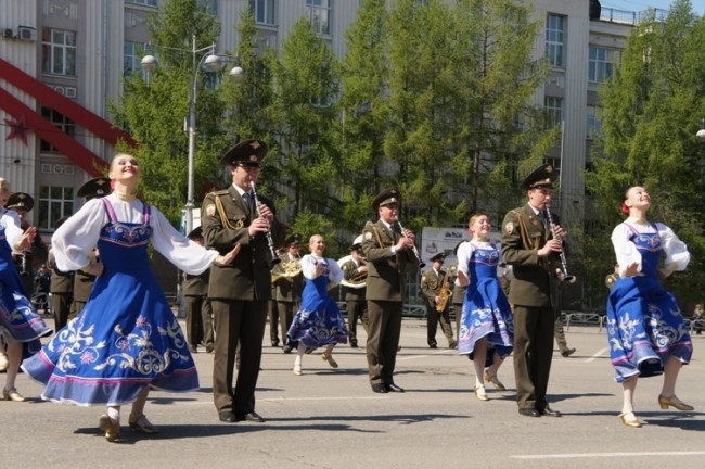 Дефиле от Пермского губернского военного орестра