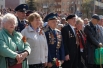 Ветераны стоя приветствовали военные песни