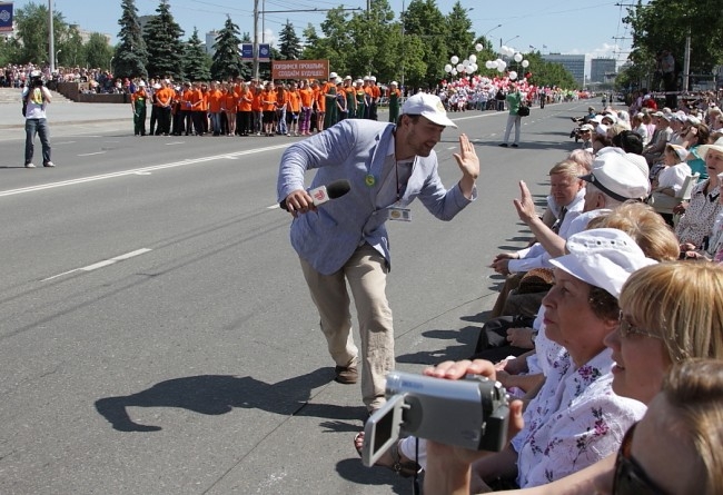 12 июня Пермь посетила съемочная группа «Реутов ТВ»