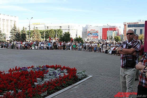 Зрители тепло приняли музыкантов