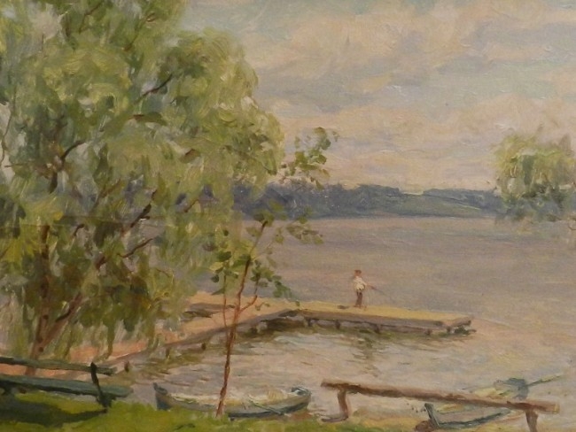 Синеус-озеро. 1952