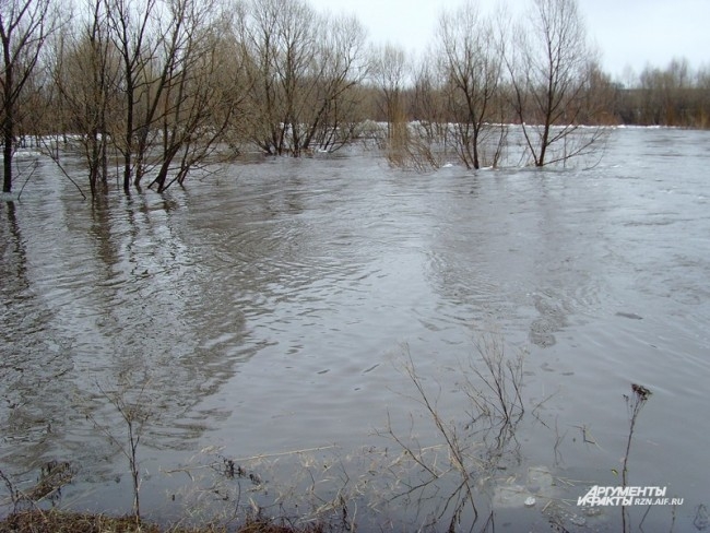 Река Хупта, город Ряжск