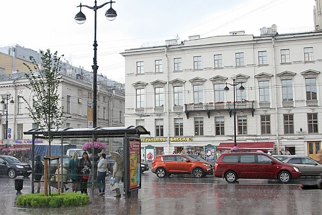 Летний дождь в Петербурге