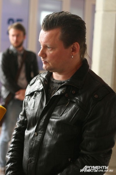 Лидер группы «КняZZ» Андрей Князев посетил гражданскую панихиду по своему другу