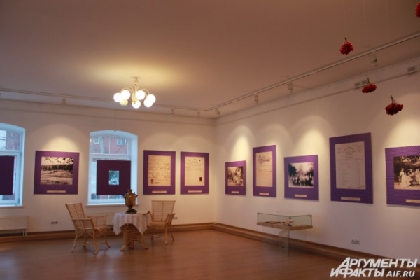 Выставочный зал галереи 