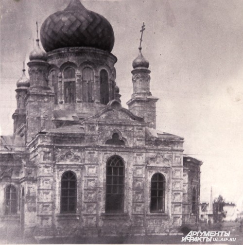Так выглядел храм в 1989 году – перед началом восстановления.
