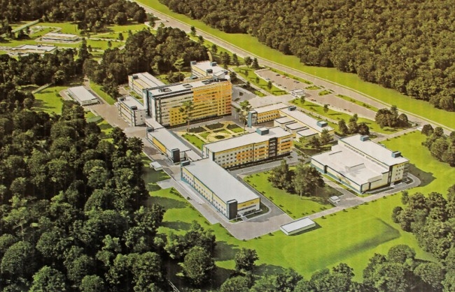 Так будет выглядеть Федеральный  Центр медицинской радиологии в 2015 году.