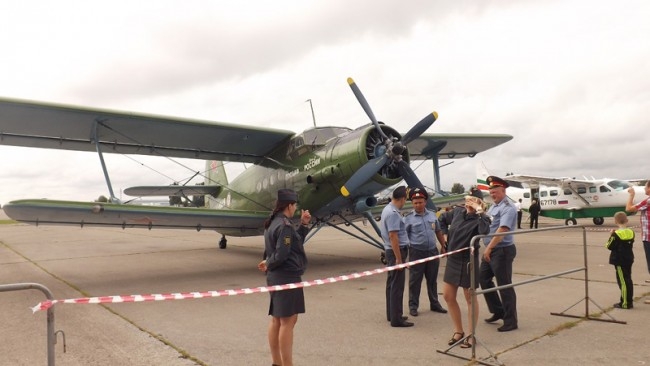 Посетители авиасалона могли увидеть самый популярный самолет малой авиации Ан-2